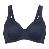 Rosa Faia Twin Art blue non-padded bra