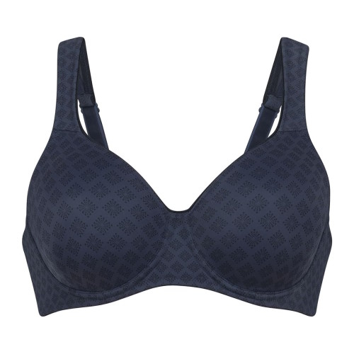 Rosa Faia Twin Art blue non-padded bra