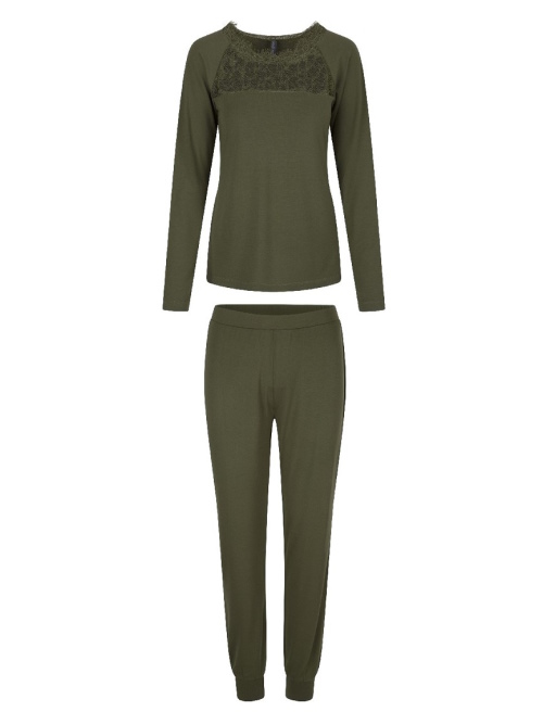 LingaDore Night Happy colour green pajama