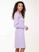 LingaDore Night Happy colour violet nightdress
