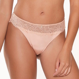 LingaDore Dusty Desert blush thong