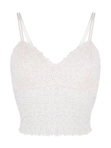 LingaDore Powder Puff off white wireless bra