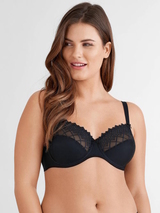 Felina Joy black non-padded bra