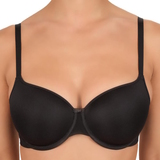 Felina Solid Memory Foam black padded bra