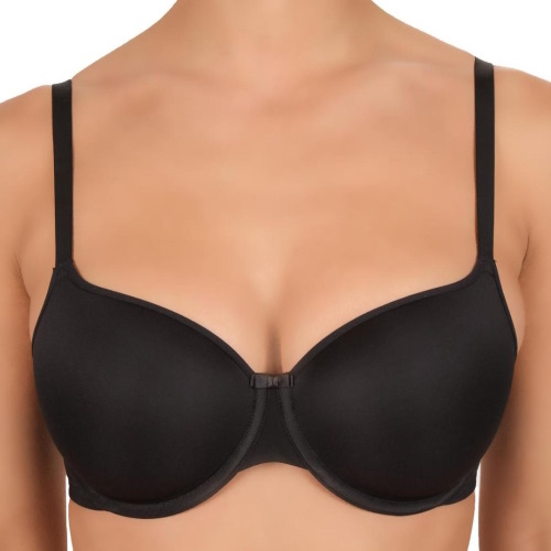 Felina Solid Memory Foam black padded bra