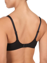 Felina Solid Memory Foam black padded bra