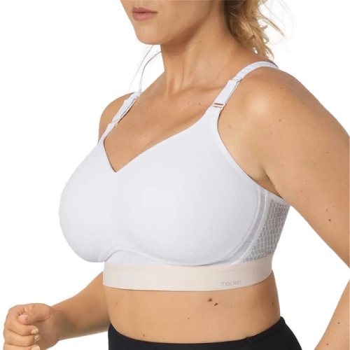 Triumph Triaction Workout white/pink sport bra