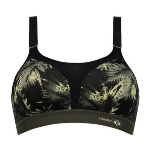 Triumph Triaction Extreme Lite black/khaki sport bra