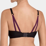 Triumph Free Motion black/purple sport bra