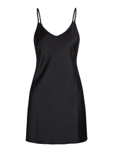 LingaDore Night Basic black slipdress