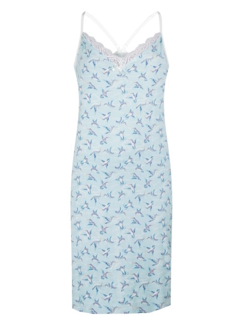 Charlie Choe La Vie Boheme blue/print nightdress