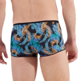 HOM Chico blue/print sport trunk