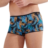 HOM Chico blue/print sport trunk