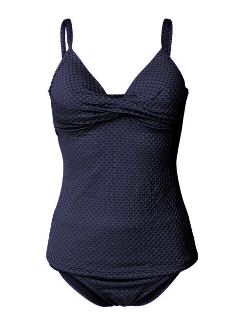 Bomain Rome grey/blue tankini set