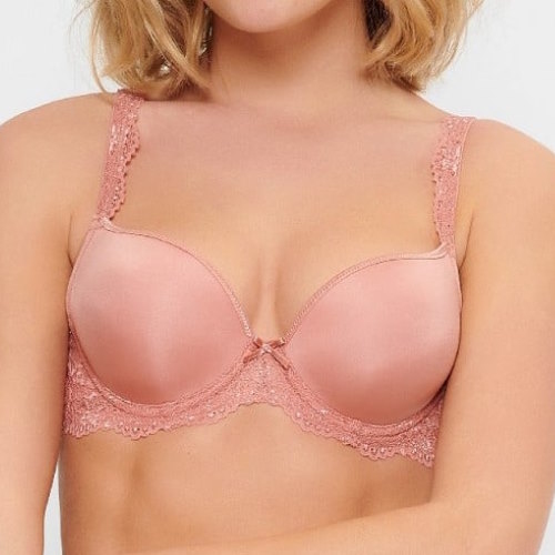 LingaDore Daily Gel Push Up antique rose push up bra