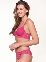 LingaDore Orchid fuchsia padded bra