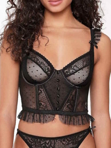 LingaDore Dakota black non-padded bra