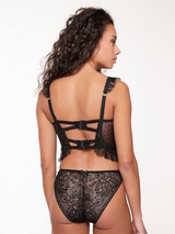 LingaDore Dakota black non-padded bra