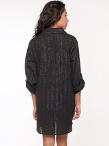 LingaDore Beach Black & White black/gold tunic