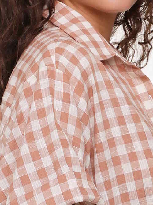 LingaDore Night  Hot summer nights brown/print shortama