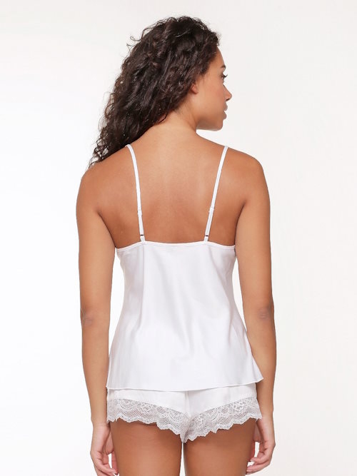 LingaDore Night SATIN off white sleep shirt