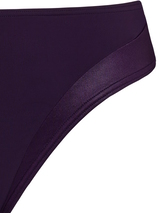 Marlies Dekkers Swimwear Cache Coeur purple bikini brief