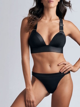 Marlies Dekkers Swimwear Cache Coeur black padded bikini bra