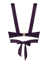 Marlies Dekkers Swimwear Cache Coeur purple push up bikini bra