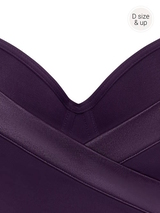 Marlies Dekkers Swimwear Cache Coeur purple bathingsuit