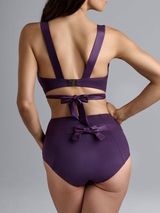 Marlies Dekkers Swimwear Cache Coeur purple bikini brief