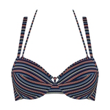Marlies Dekkers Swimwear Holi Vintage navy/print push up bikini bra
