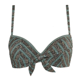 Marlies Dekkers Swimwear Bebali green/print push up bikini bra