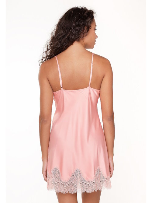 LingaDore Night Coral Tones coral slipdress