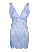 LingaDore Night Misty Blue blue slipdress