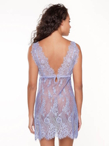 LingaDore Night Misty Blue blue slipdress