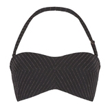 LingaDore Beach Black Diamond black padded bikini bra