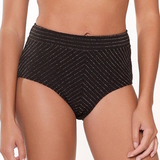 LingaDore Beach Black Diamond black bikini brief