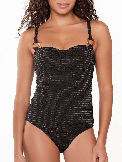 LingaDore Beach Black Diamond black bathingsuit