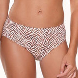 LingaDore Beach  Crazy wild & fun  brown/print bikini brief