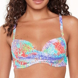 LingaDore Beach  All about colors multicolor/print padded bikini bra
