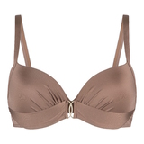 LingaDore Beach Nutshell brown padded bikini bra