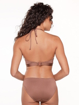 LingaDore Beach Nutshell brown padded bikini bra