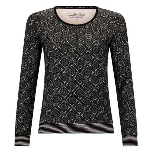 Charlie Choe Wild Dreams black/pink sleep shirt