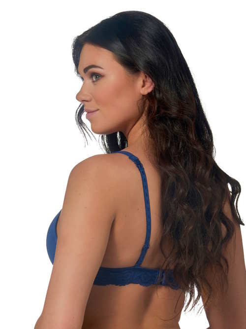 After Eden NF Two Way Boost navy blue push up bra