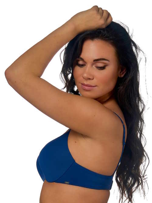 After Eden Sophia navy blue padded bra