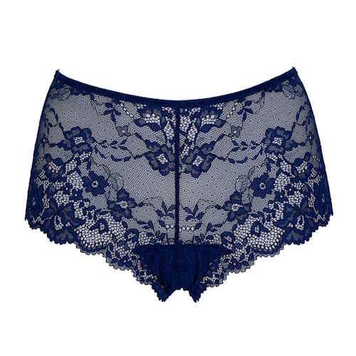 After Eden Daisy navy blue short