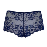 After Eden Daisy navy blue short