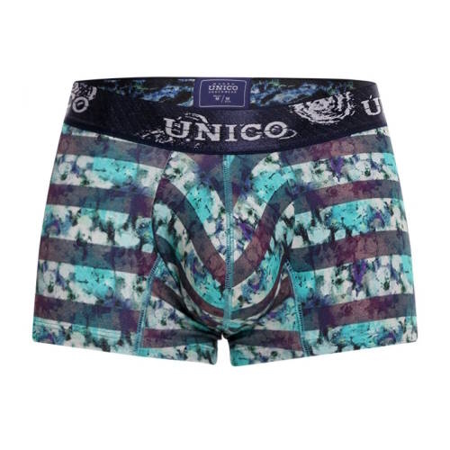 Mundo Unico Espuma De Mar aqua/print sport trunk