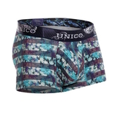 Mundo Unico Espuma De Mar aqua/print sport trunk