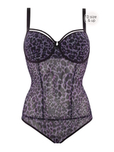 Marlies Dekkers Peekaboo purple/print body